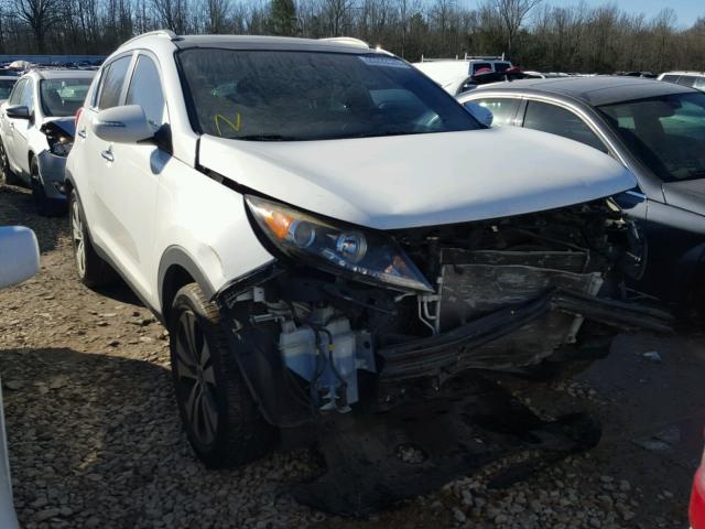 KNDPC3A29B7038084 - 2011 KIA SPORTAGE E WHITE photo 1