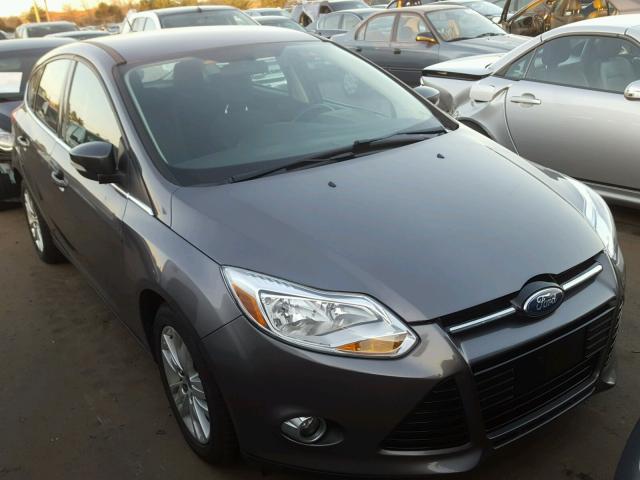 1FAHP3M26CL183831 - 2012 FORD FOCUS SEL GRAY photo 1