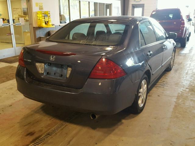 1HGCM56367A003216 - 2007 HONDA ACCORD SE GRAY photo 4