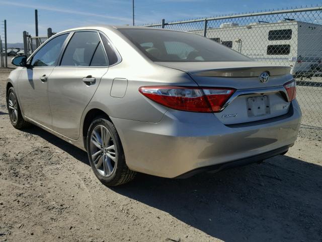 4T1BF1FK8FU010617 - 2015 TOYOTA CAMRY LE TAN photo 3