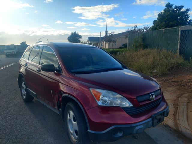 JHLRE383X8C003039 - 2008 HONDA CR-V LX RED photo 1