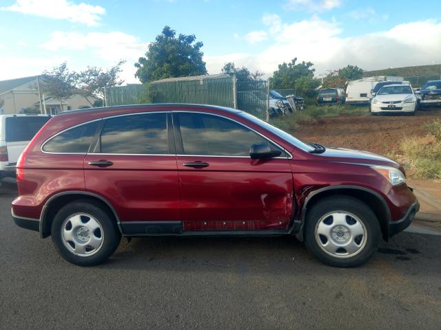 JHLRE383X8C003039 - 2008 HONDA CR-V LX RED photo 9