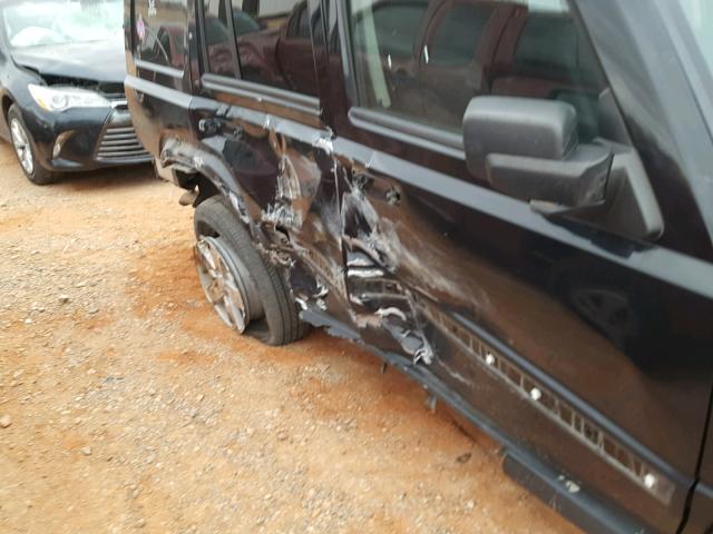 1J8HG48K58C111691 - 2008 JEEP COMMANDER BLACK photo 9