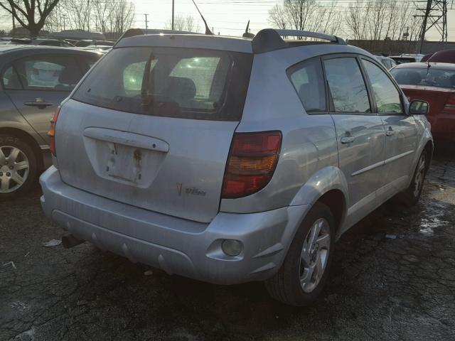 5Y2SL63825Z423959 - 2005 PONTIAC VIBE SILVER photo 4