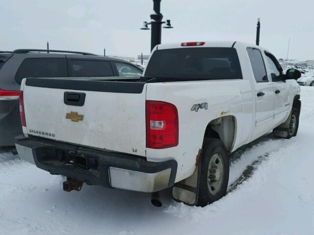 1GCHK43K79F126321 - 2009 CHEVROLET SILVERADO WHITE photo 4