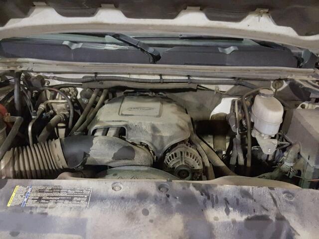 1GCHK43K79F126321 - 2009 CHEVROLET SILVERADO WHITE photo 7