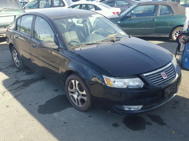 1G8AL52F65Z168989 - 2005 SATURN ION LEVEL BLACK photo 1