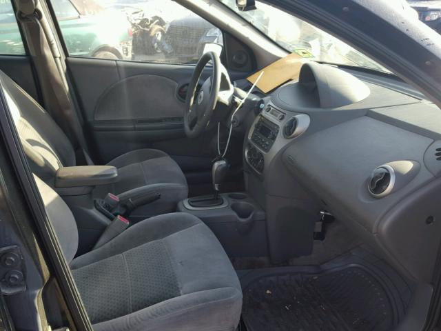 1G8AL52F65Z168989 - 2005 SATURN ION LEVEL BLACK photo 5