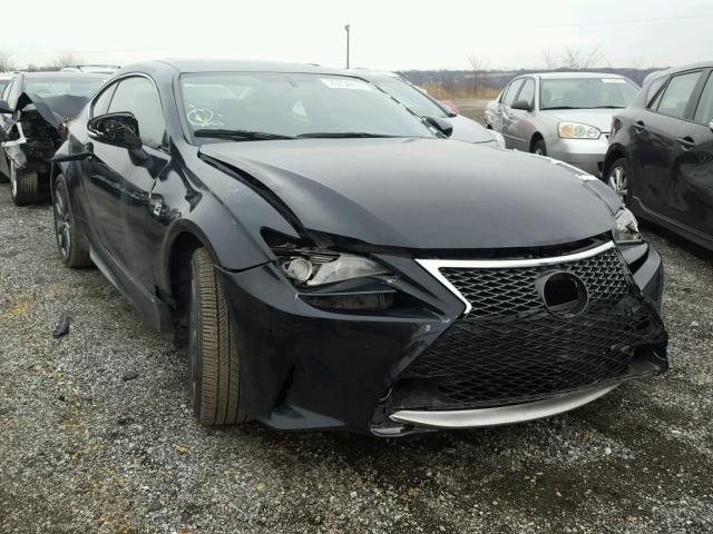 JTHSM5BC6G5000128 - 2016 LEXUS RC 300 BLACK photo 1