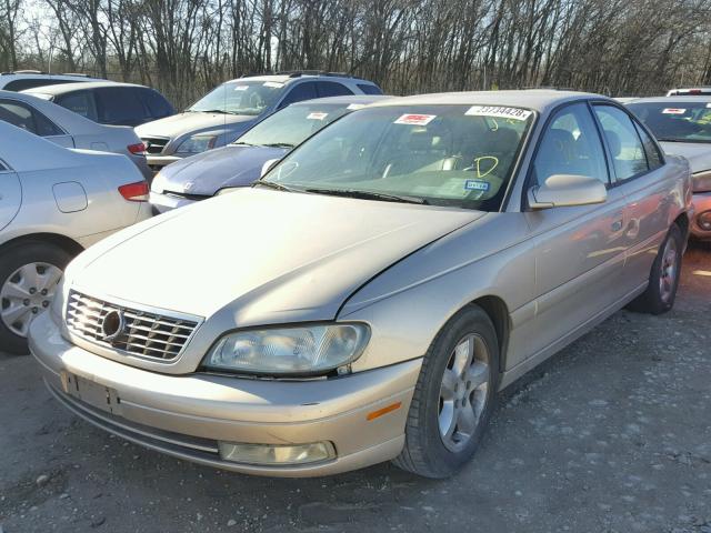 W06VR54R1YR122098 - 2000 CADILLAC CATERA TAN photo 2