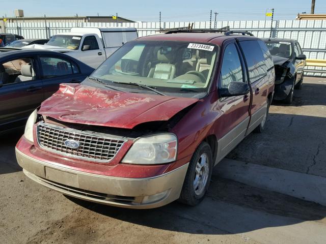 2FMDA58274BA28931 - 2004 FORD FREESTAR L MAROON photo 2