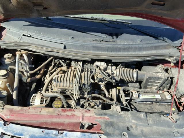 2FMDA58274BA28931 - 2004 FORD FREESTAR L MAROON photo 7