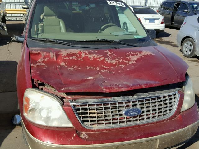 2FMDA58274BA28931 - 2004 FORD FREESTAR L MAROON photo 9