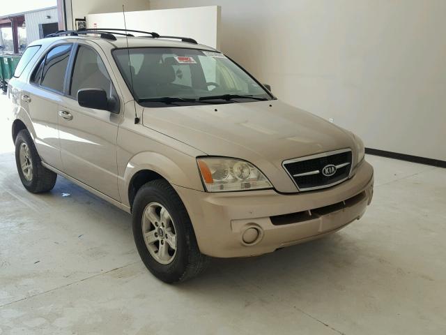 KNDJD733645311920 - 2004 KIA SORENTO EX BROWN photo 1