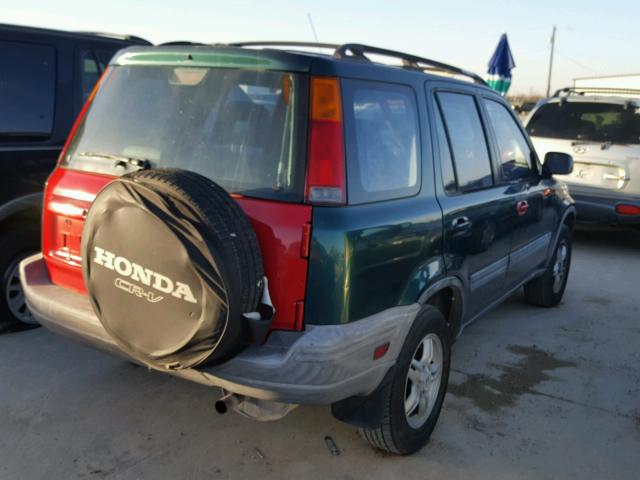 JHLRD1867YC028756 - 2000 HONDA CR-V EX GREEN photo 4