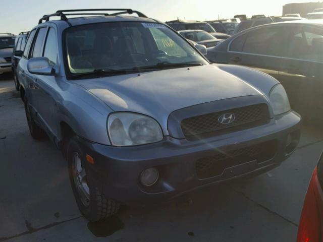 KM8SC13DX3U401021 - 2003 HYUNDAI SANTA FE G SILVER photo 1