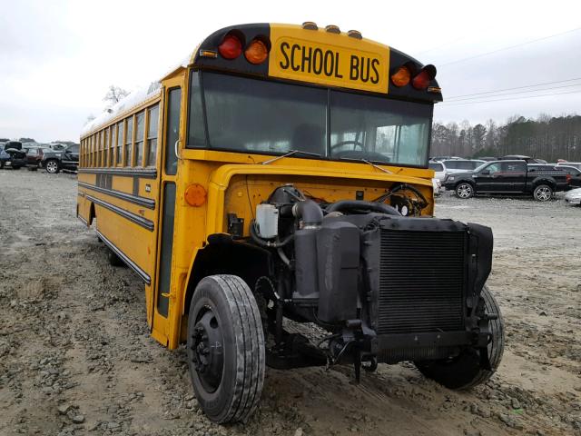 4UZ6CJAAXWC914502 - 1998 FREIGHTLINER CHASSIS FS YELLOW photo 1