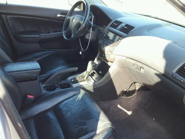 1HGCM66595A005563 - 2005 HONDA ACCORD EX SILVER photo 5