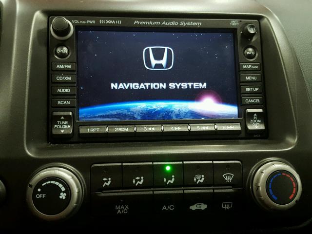 2HGFG12848H561826 - 2008 HONDA CIVIC EX წითელი ფოტო 9