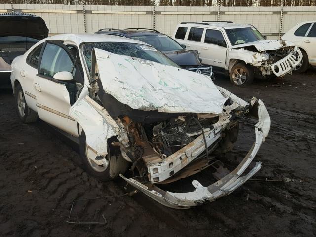 1FAFP53U91A168643 - 2001 FORD TAURUS SE WHITE photo 1