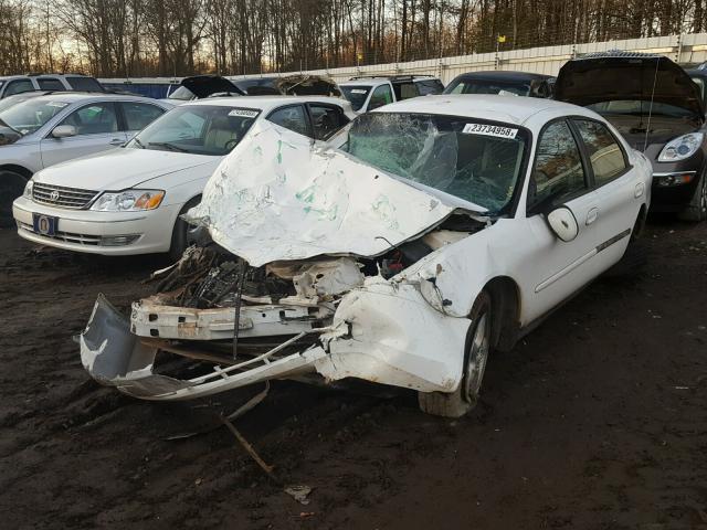 1FAFP53U91A168643 - 2001 FORD TAURUS SE WHITE photo 2