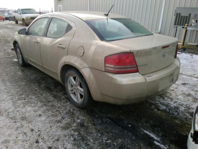 1B3CC5FB4AN226476 - 2010 DODGE AVENGER R/ GOLD photo 3