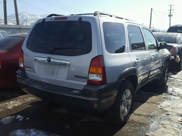 4F2CZ96133KM30394 - 2003 MAZDA TRIBUTE ES SILVER photo 4