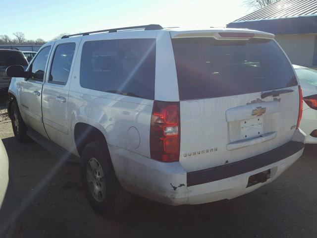 3GNFK16307G150165 - 2007 CHEVROLET SUBURBAN K WHITE photo 3