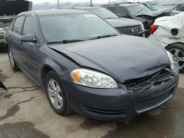 2G1WT57N791322547 - 2009 CHEVROLET IMPALA 1LT GRAY photo 1