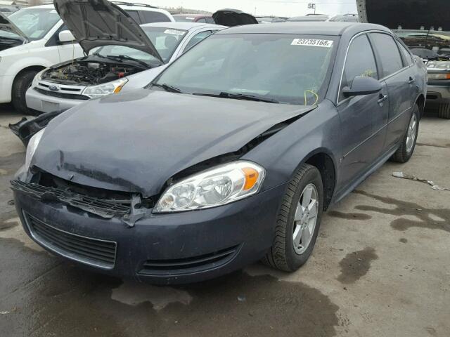 2G1WT57N791322547 - 2009 CHEVROLET IMPALA 1LT GRAY photo 2