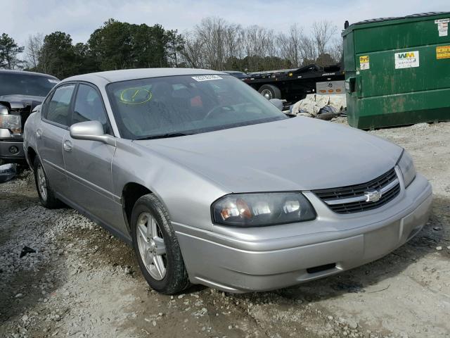 2G1WF52E059271435 - 2005 CHEVROLET IMPALA SILVER photo 1