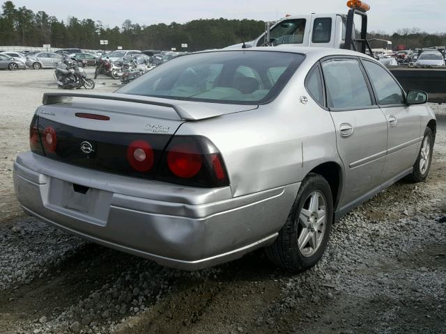 2G1WF52E059271435 - 2005 CHEVROLET IMPALA SILVER photo 4