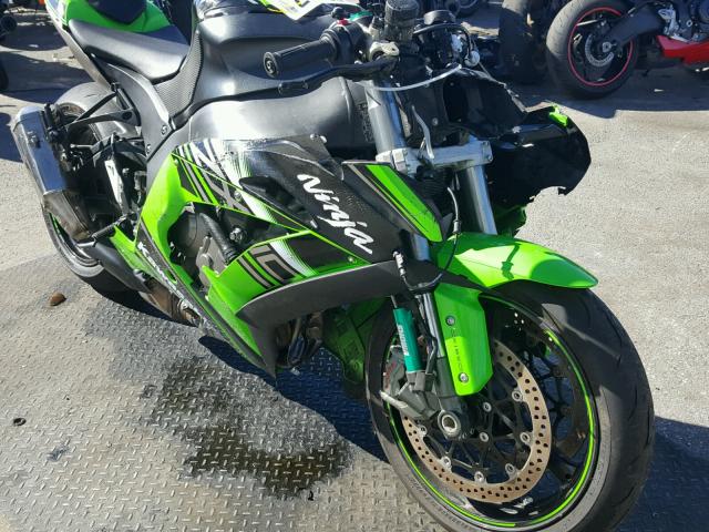 JKAZXCR16HA005607 - 2017 KAWASAKI ZX1000 R GREEN photo 9