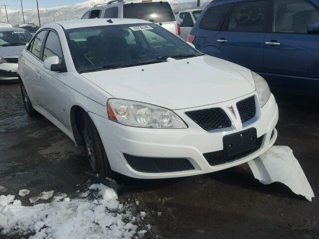 1G2ZJ57B194243982 - 2009 PONTIAC G6 WHITE photo 1