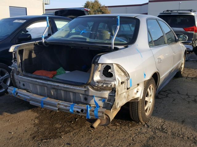 1HGCG56782A021283 - 2002 HONDA ACCORD SE SILVER photo 4