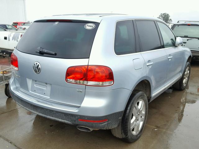 WVGCM77L14D074838 - 2004 VOLKSWAGEN TOUAREG 4. SILVER photo 4