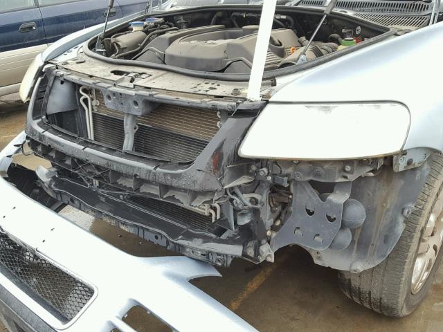 WVGCM77L14D074838 - 2004 VOLKSWAGEN TOUAREG 4. SILVER photo 9