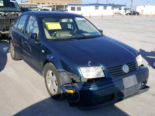 3VWSS29M11M042726 - 2001 VOLKSWAGEN JETTA GLS BLUE photo 1