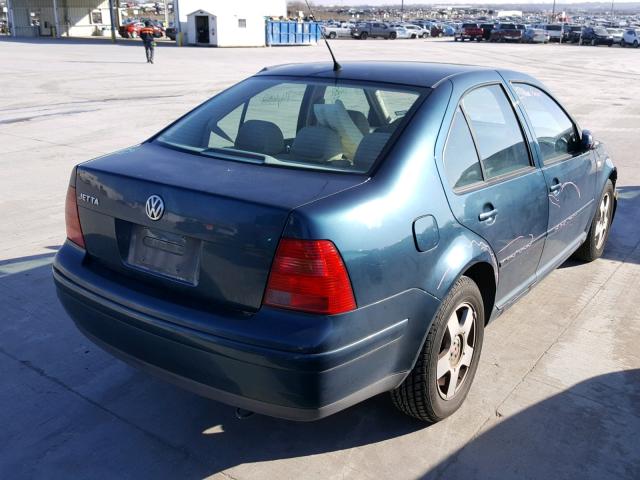 3VWSS29M11M042726 - 2001 VOLKSWAGEN JETTA GLS BLUE photo 4