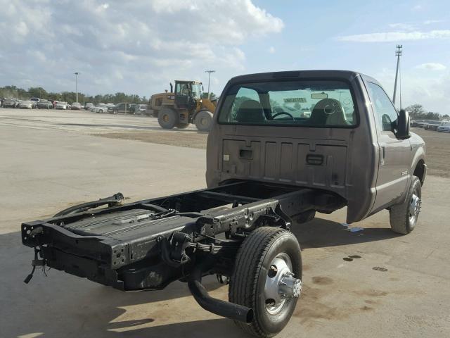 1FDWF37P13ED49846 - 2003 FORD F350 SUPER GRAY photo 4