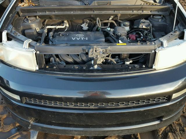 JTLKT334150212126 - 2005 TOYOTA SCION XB შავი ფოტო 7