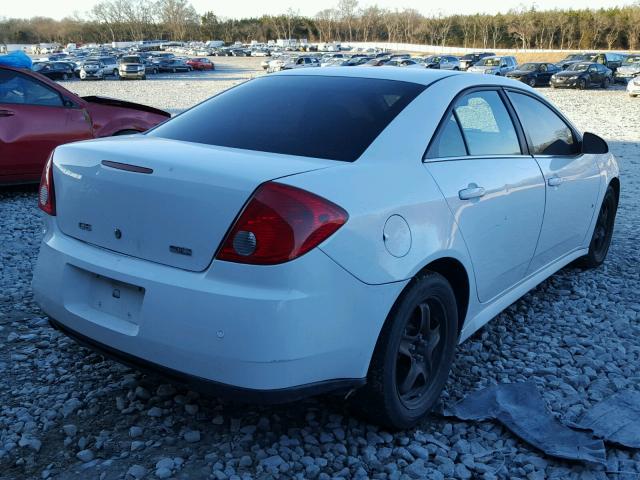 1G2ZA5E02A4110556 - 2010 PONTIAC G6 WHITE photo 4