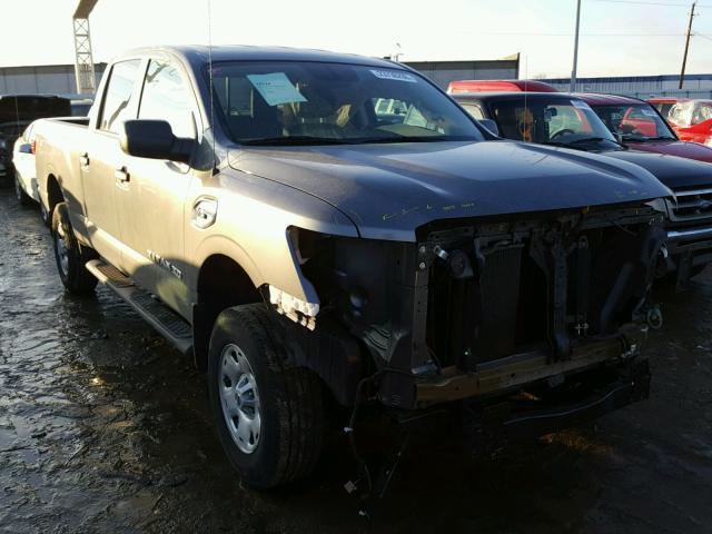 1N6AA1F18HN504895 - 2017 NISSAN TITAN XD S GRAY photo 1