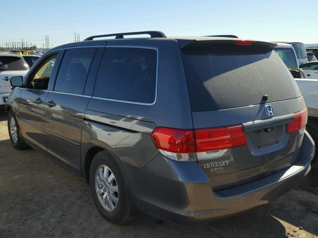 5FNRL38408B057612 - 2008 HONDA ODYSSEY EX GRAY photo 3