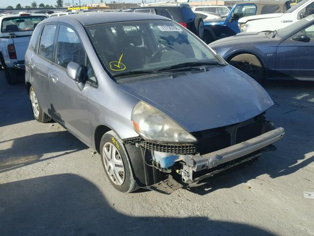 JHMGD38408S055333 - 2008 HONDA FIT GRAY photo 1