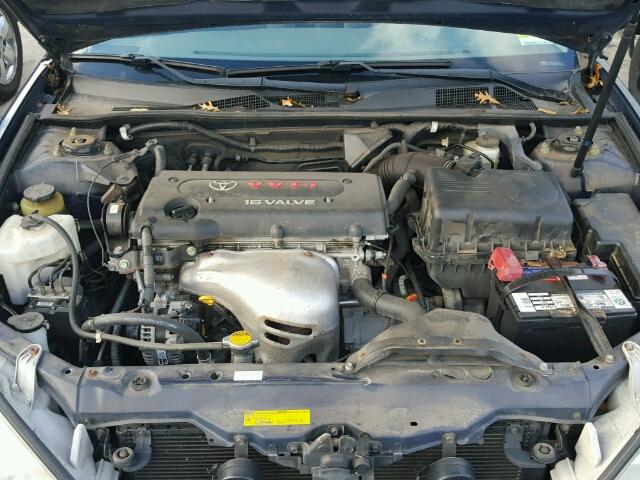 4T1BE30K45U074076 - 2005 TOYOTA CAMRY LE BLUE photo 7