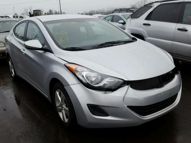 5NPDH4AE2BH037858 - 2011 HYUNDAI ELANTRA GL SILVER photo 1