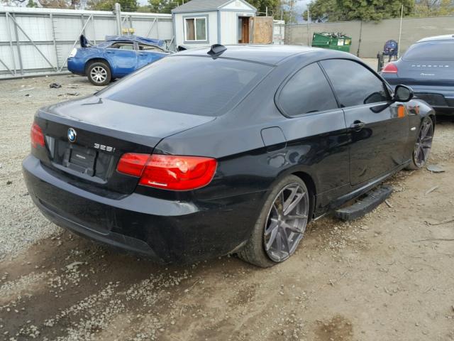 WBAKE5C50BE432198 - 2011 BMW 328 I SULE BLACK photo 4