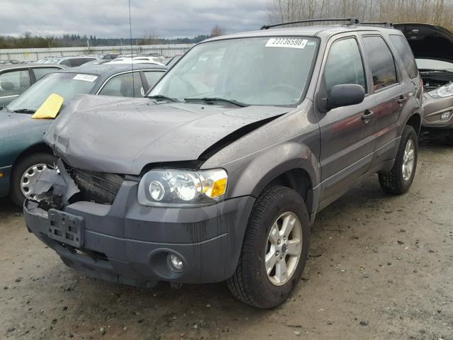 1FMYU93186KC24383 - 2006 FORD ESCAPE XLT CHARCOAL photo 2