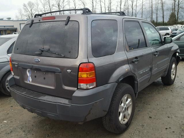 1FMYU93186KC24383 - 2006 FORD ESCAPE XLT CHARCOAL photo 4